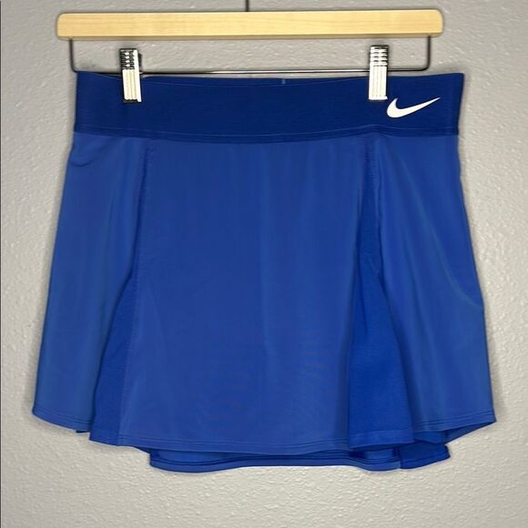 Nike Royal Blue Mesh Slit Skort Size Medium - Picture 1 of 8